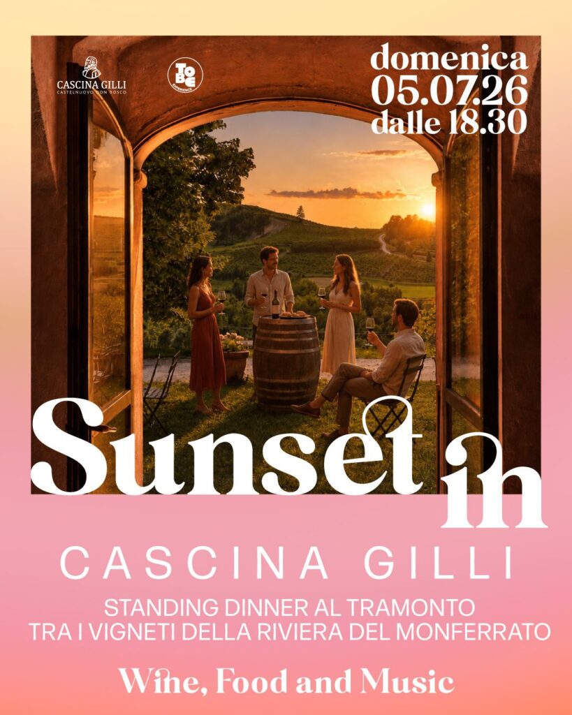 Sunset in Cascina Gilli