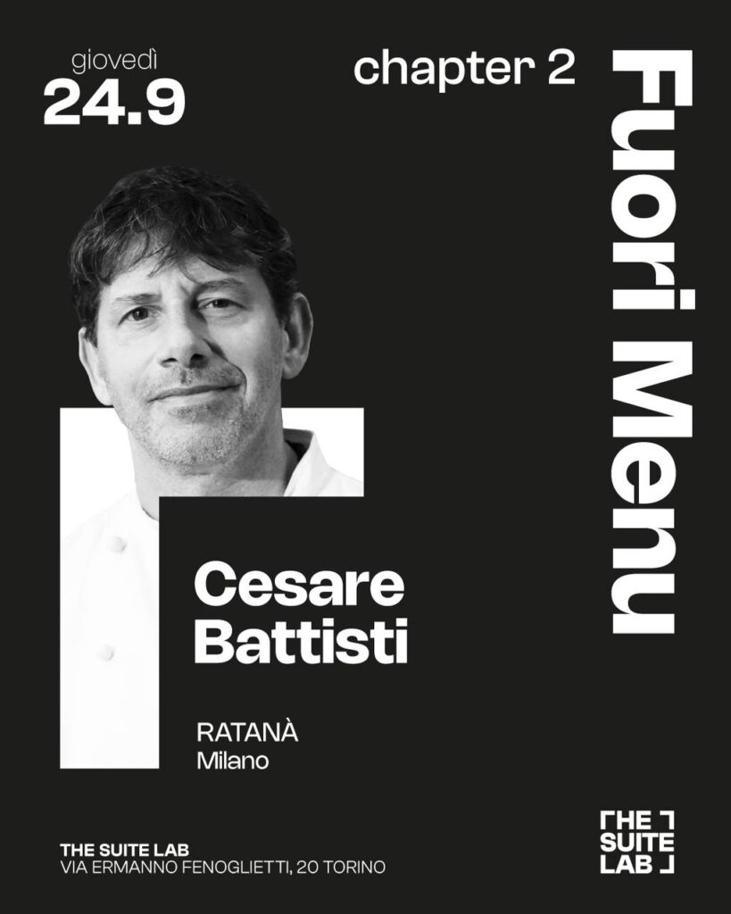 Fuori menu - Chapter 2 Cesare Battisti settembre the suite lab