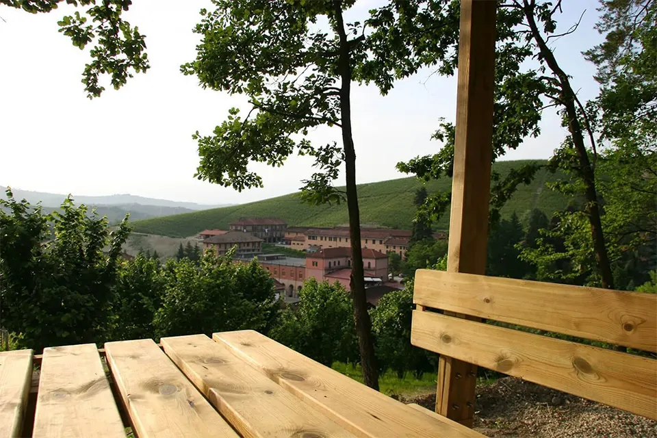 Il bosco dei pensieri presso il villaggio narrante in fontanfredda