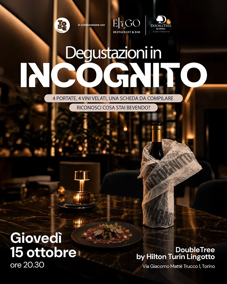 Degustazioni in incognito - 15 ottobre 2026