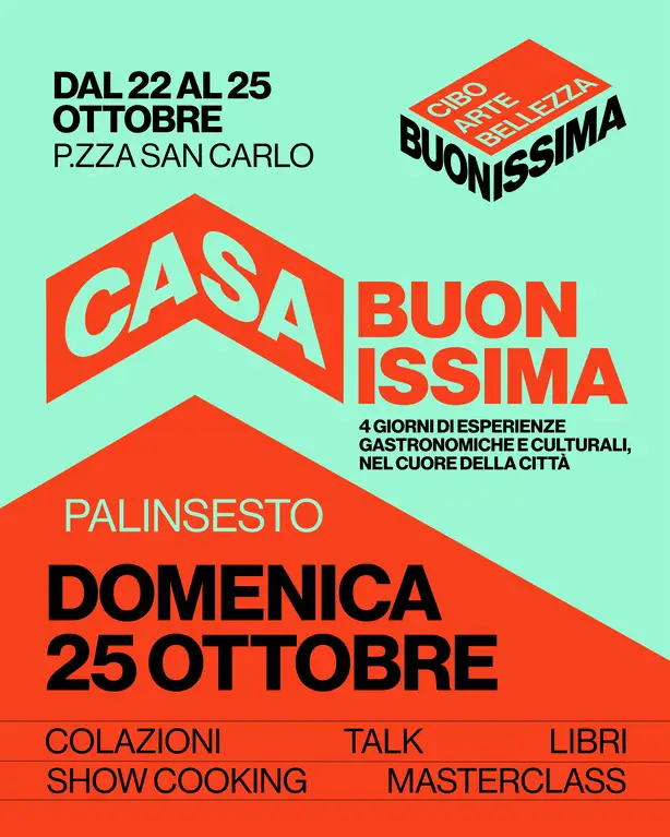 Casa Buonissima - Domenica 25 ottobre in piazza s.carlo a Torino
