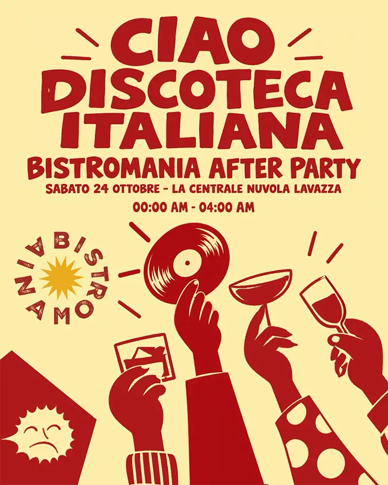 Ciao Discoteca Italiana - Bistromania afterparty